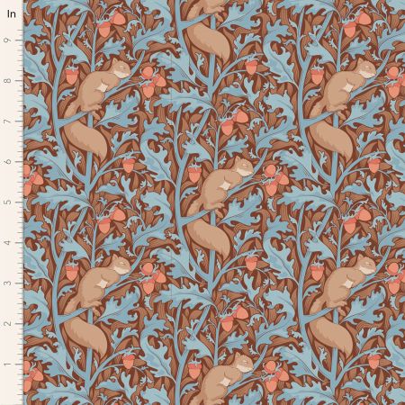 Squirel Dream Hazel From Tilda Hibernation Collection 100% Cotton 44/45"