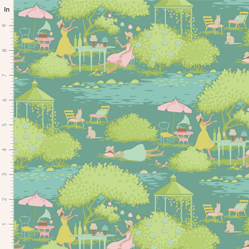 Sunday Brunch - Teal
From Tilda
100% Cotton
44/45"