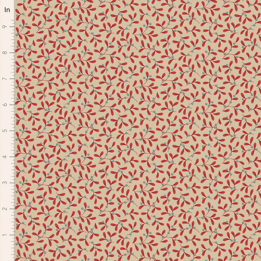 Mistletoe Red - Merry Little Christmas - Tilda
100% Cotton
43/44"