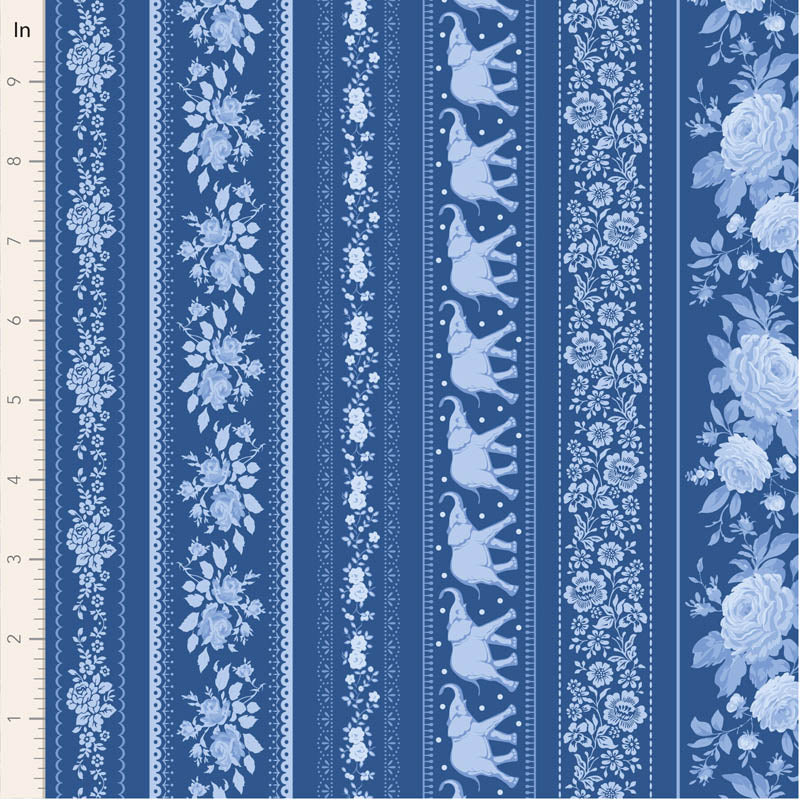 Borders - Night - Something Blue - Tilda