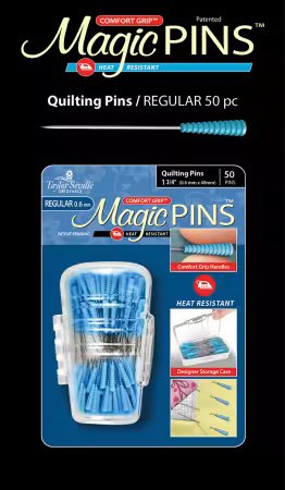 Magic Pins Quilting Regular 50pc-
From Taylor Seville Original-1.75" long