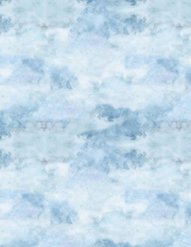 Coastal Sanctuary Sky Texture Blue From Wilmington Prints By Susan Winget 100% Cotton 43"/44"