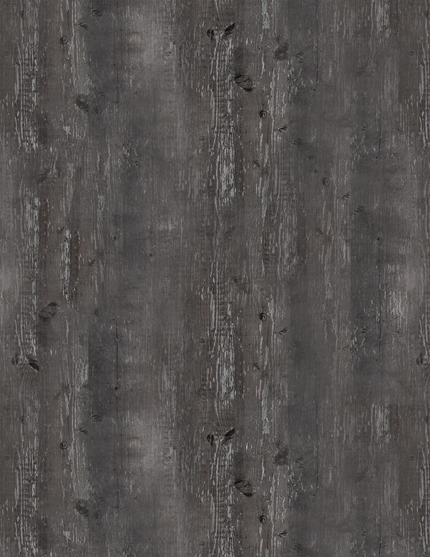 Wild Woods Lodge - Wood Grain - Black From Wilmington Prints 100% Cotton 43"/44"