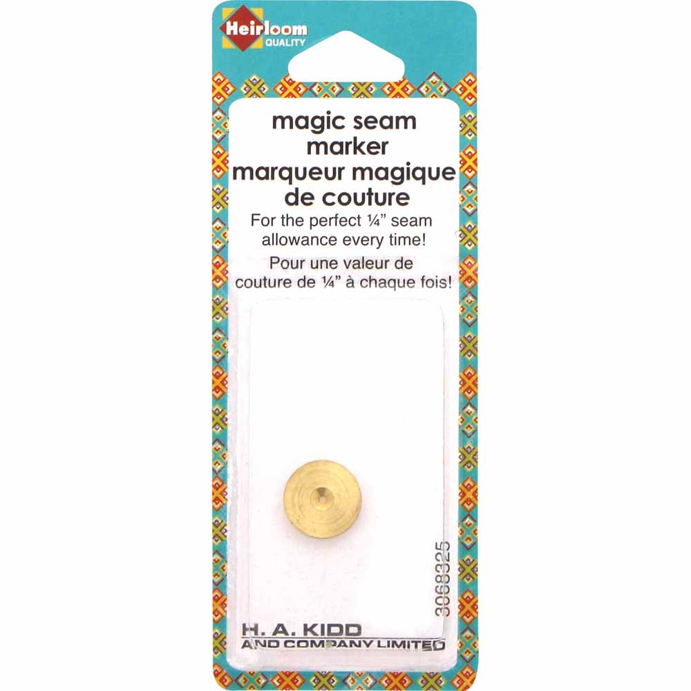 Heirloom Magic Seam Marker / Guide For the perfect 1/4" seam allowance every time.