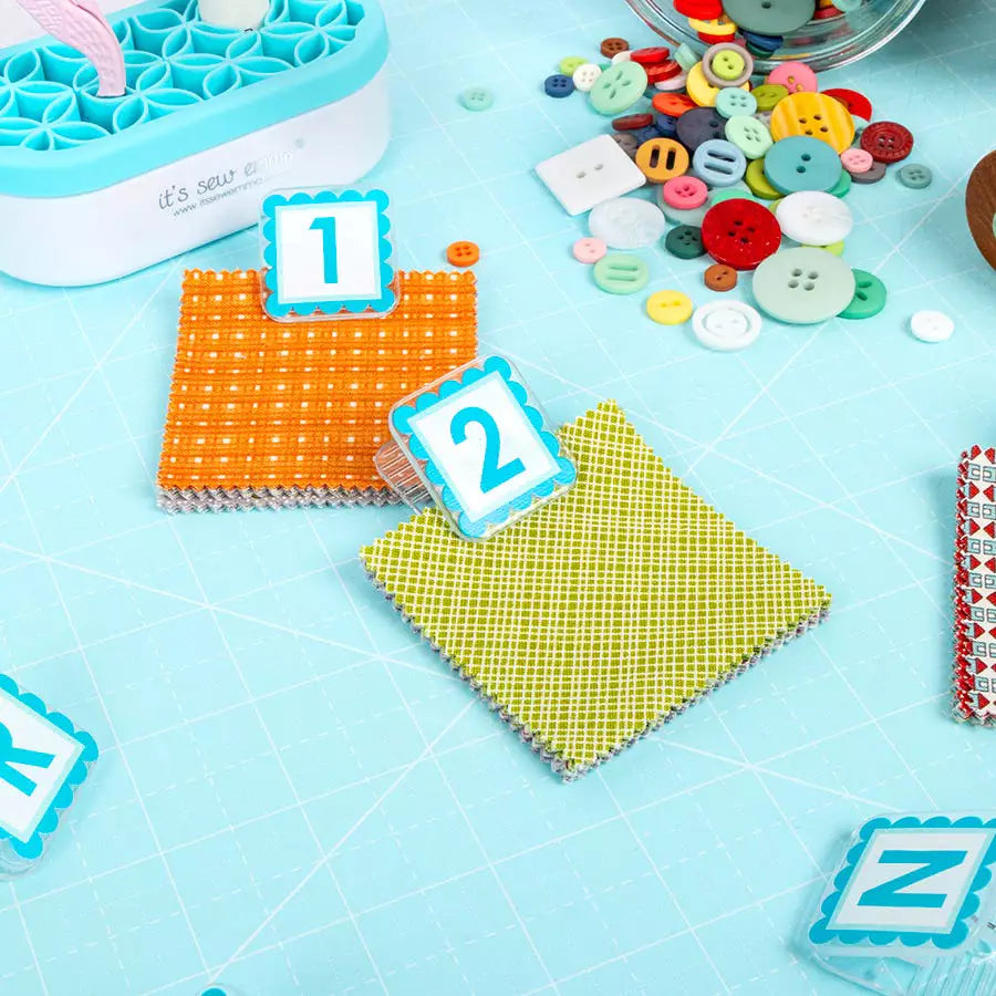 AlphaClippies Specialty Marking Clips - 36 pc
From - It's Sew Emma