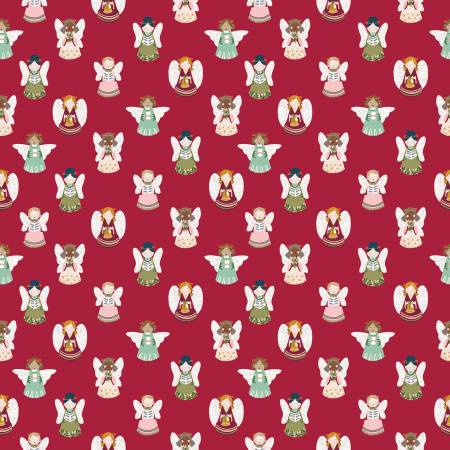 Red Christmas Village