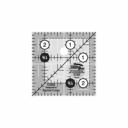 Creative Grids Quilt Ruler 2-1/2in Square From Creative Grids USA By Rachel Cross