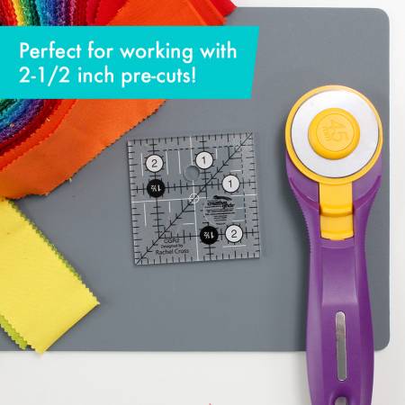 Creative Grids Quilt Ruler 2-1/2in Square From Creative Grids USA By Rachel Cross