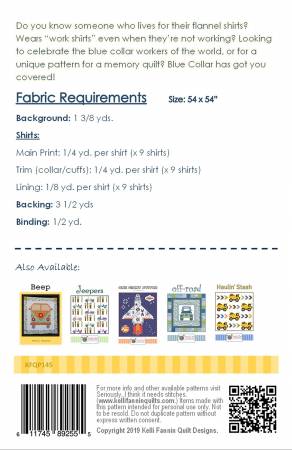 Blue Collar Quilt Pattern