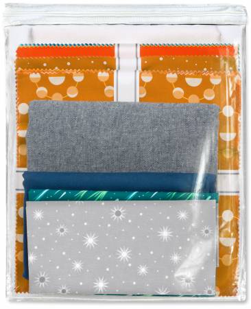 Star System Quilt Kit
From Robert Kaufman
By Elizabeth Hartman
Kit includes pattern, all fabric to make quilt top and binding.
Planetarium collection, Kona Cotton and Essex yarn-dyed linen.
Batting and Backing sold separate.
Finished Size: 80"x80"