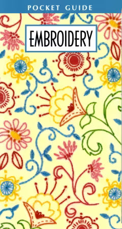 Embroidery Pocket Guide From Leisure Arts
Pages: 12
Dimensions: 5.38in x 8.38in x 8.38in
Softcover
