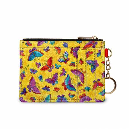 Laurel Burch Flutterbyes Keychain Wallet From Monarque