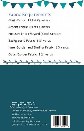 Shine On Quilt Pattern By Snowball Quilt Company From From Riley Blake Designs The Shine On Quilt by Snowball Quilt Company is fat quarter friendly and features harmonious interplay of two distinct types of stars, along with a captivating twist on chaining. The Shine On Quilt finsishes at 74" x 86"