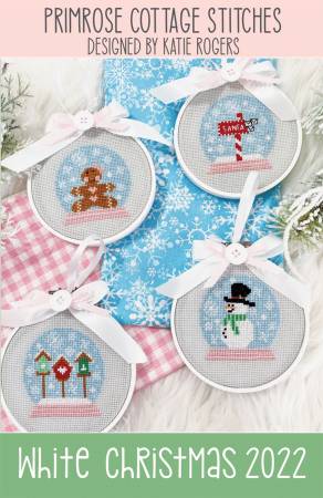 White Christmas 2022 Cross Stitch Patterns From Primrose Cottage By Katie Rogers