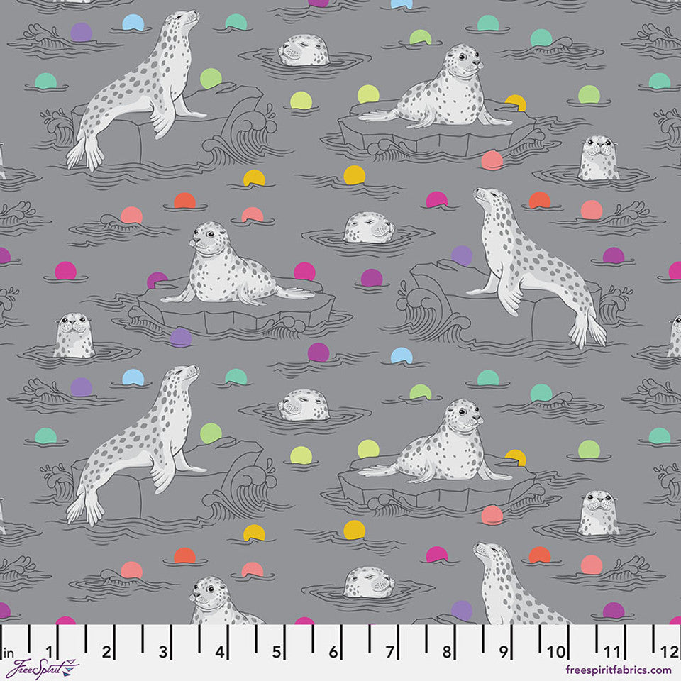 Seal the Deal - Shadow
From Free Spirit
By Tula Pink
Grayworks Collection
100% Cotton
43/44"