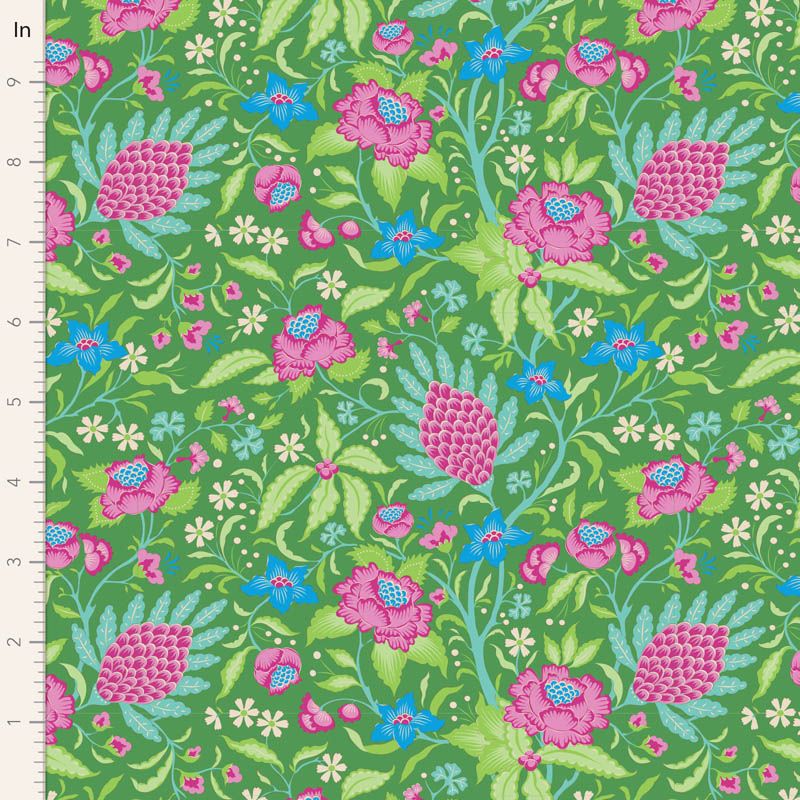 Flowertangle Green Bloomsville Collection From Tilda