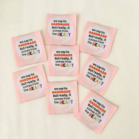 From the Heart Woven Labels 8pk
From Sewing Illustration
By Minki Kim
The perfect personalized touch for your quilting and sewing projects.
Set of 8 labels Size: 2'' x 2''
Machine washable
Material: fabric (polyester)
Made with durable and soft thread