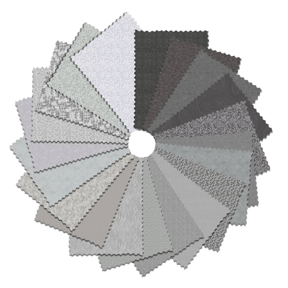 Silver Spoon 10 Inch Squares
From Blank Quilting
I've Got Hue, Babe Collection
10 Inch Squares - 42 pieces
100% Cotton