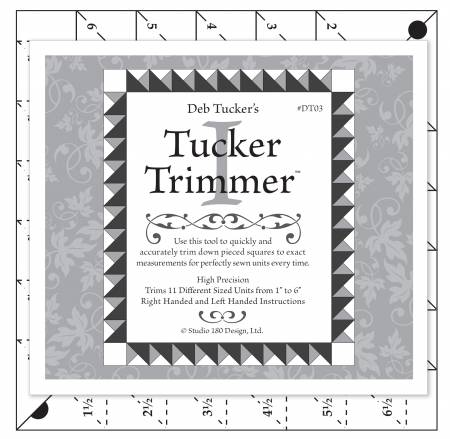 Combo Weave Quilt Pattern & Tucker Trimmer 1 Bundle and Save Kit This bundle includes; I - Combo Weave Quilt Pattern 1 - Tucker Trimmer 1 Ruler SAVINGS OF $12.50