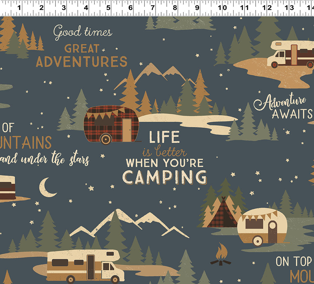 Living the Dream Flannel - Light Navy
From Clothworks
By Dan DiPaolo
100% Cotton Flannel
43.44"