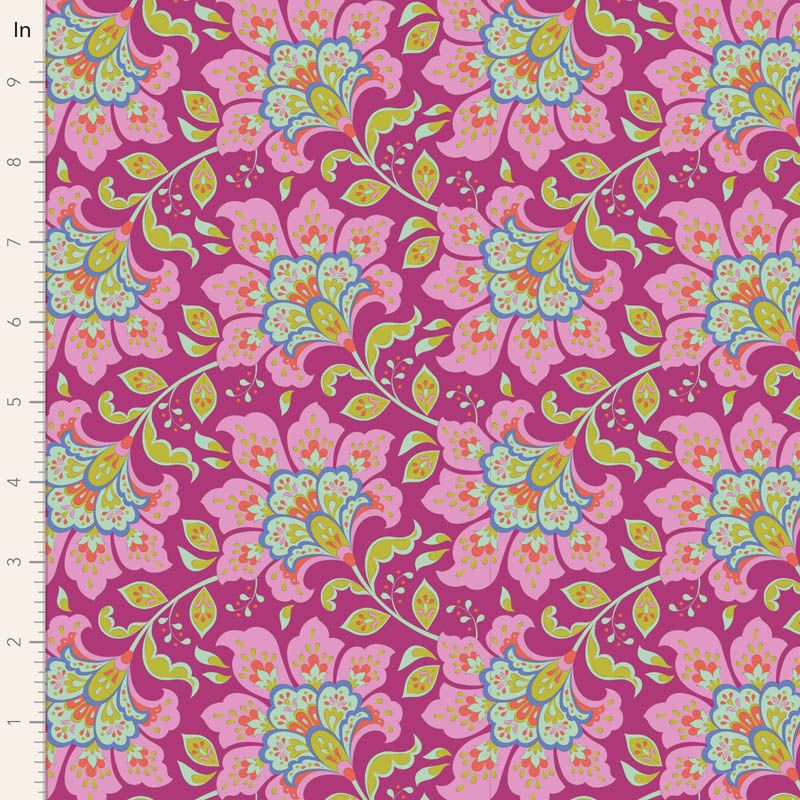 Flowermarket Plum Bloomsville Collection From Tilda