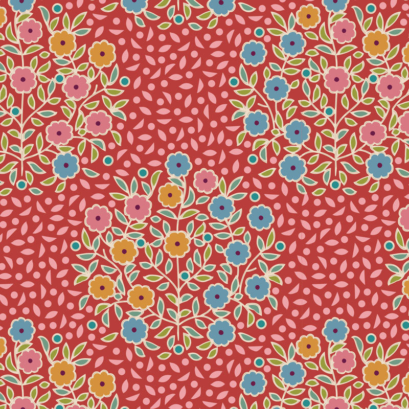 Confetti - Red Pie in the Sky Collection From Tilda 44/45"