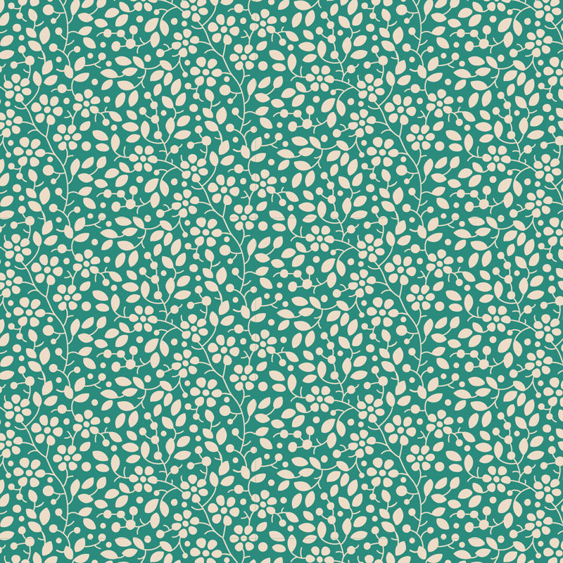 Cloud Pie - Teal Green - Blender Pie in the Sky Collection From Tilda 44/45"