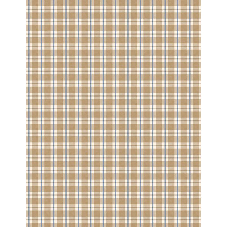 Autumn Day - Beige Checker