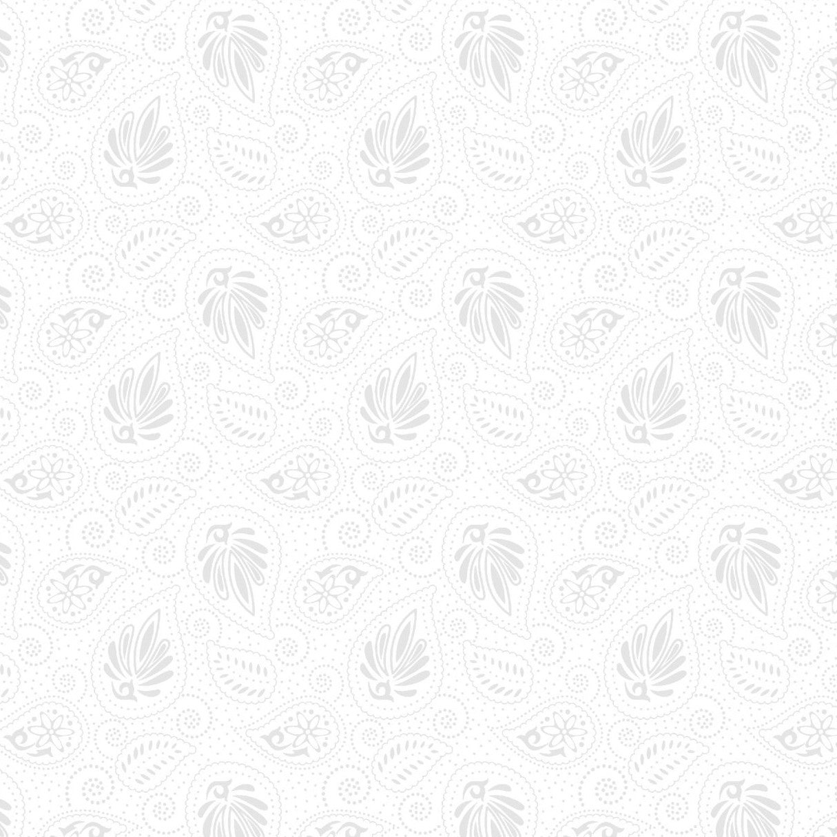 Cotton Clouds - White on White