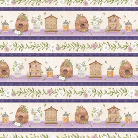 Multi Art of Beekeeping Repeating Stripe