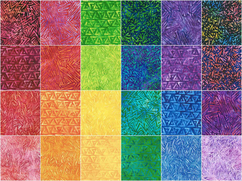 Fat Quarter Velocity - 24pc