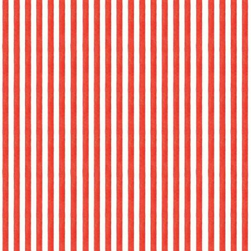 Be Mine Valentine Candy Stripe Red From Riley Blake Designs By Janet Wecker-Frisch 100% Cotton 43/44"