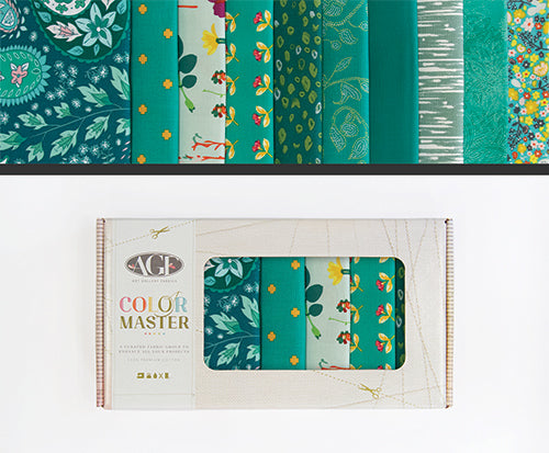 Art Gallery Fabrics - Color Master Fat Quarter Box - 12 Different Colour Collection Boxes