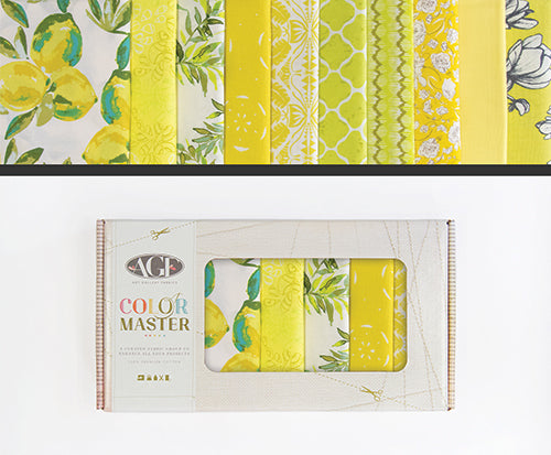 Art Gallery Fabrics - Color Master Fat Quarter Box - 12 Different Colour Collection Boxes