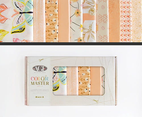 Art Gallery Fabrics - Color Master Fat Quarter Box - 12 Different Colour Collection Boxes
