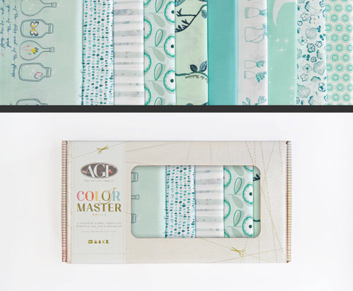 Art Gallery Fabrics - Color Master Fat Quarter Box - 12 Different Colour Collection Boxes