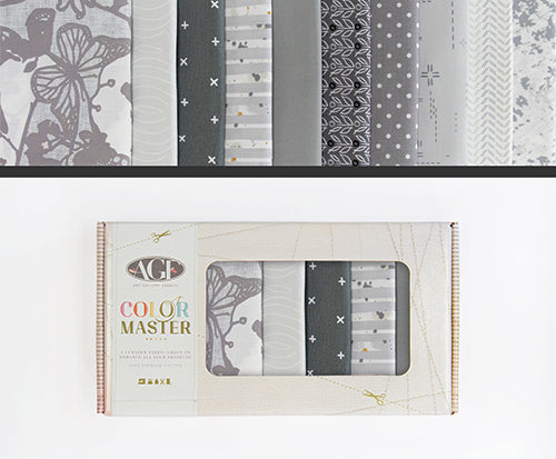Art Gallery Fabrics - Color Master Fat Quarter Box - 12 Different Colour Collection Boxes