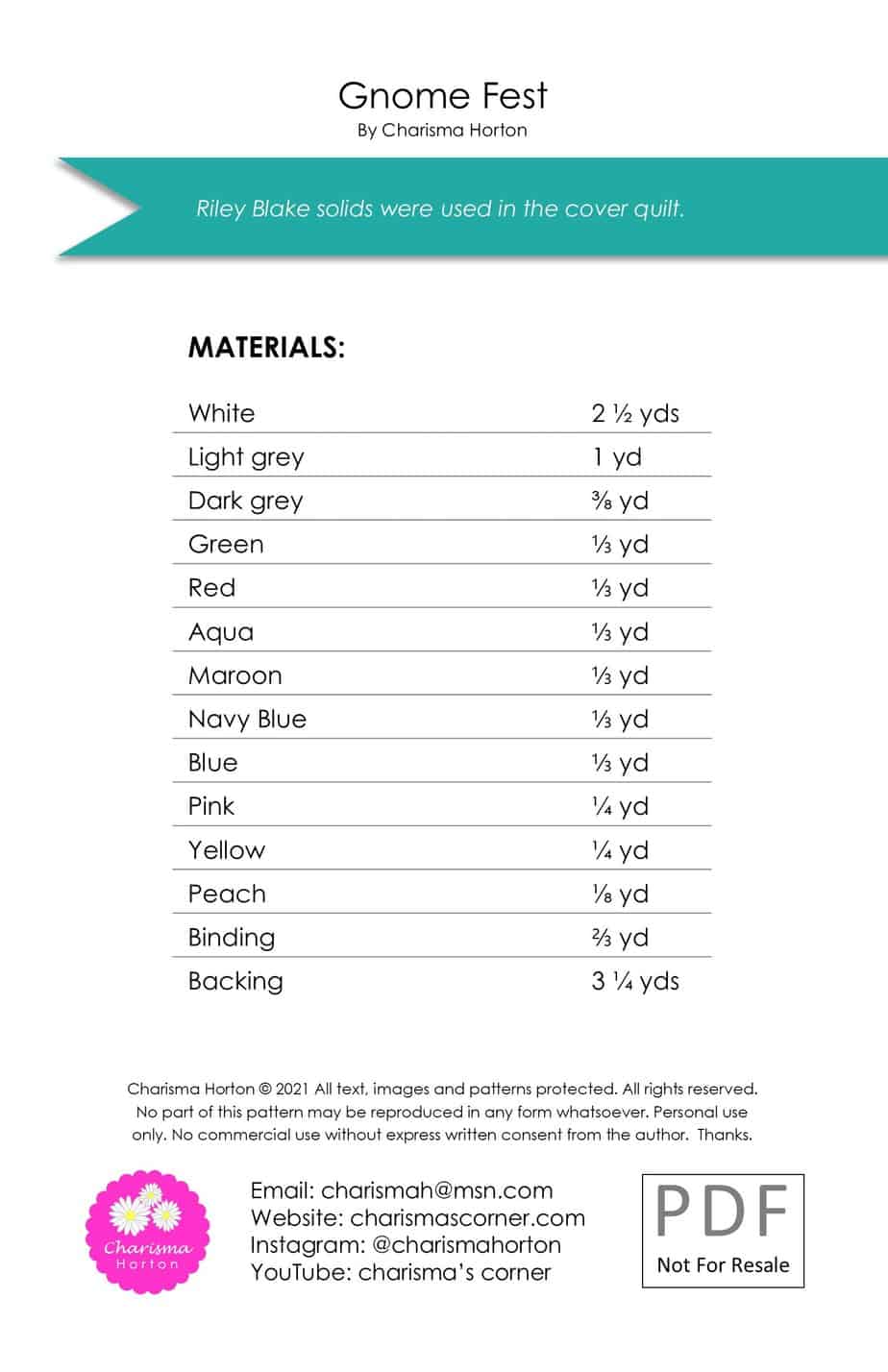 Gnome Fest - Charisma Horton