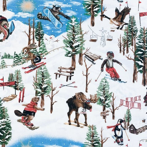 Mountain Scene From Gordon Fabrics 100% Cotton 44/45"