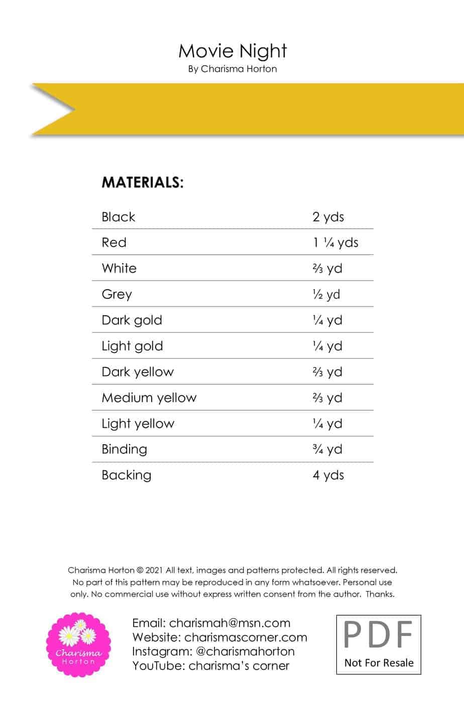 Movie Night - Charisma Horton