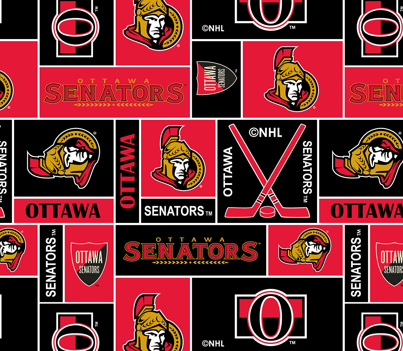NHL Ottawa Senators Licensed Fleece - Anti-Pill