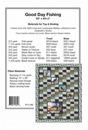 Good Day Fishing Quilt Pattern