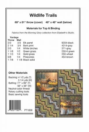 Wildlife Trails Quilt Pattern - Pine Tree Country Quilts