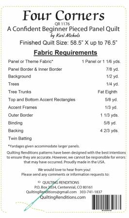 Four Corners Quilt Pattern