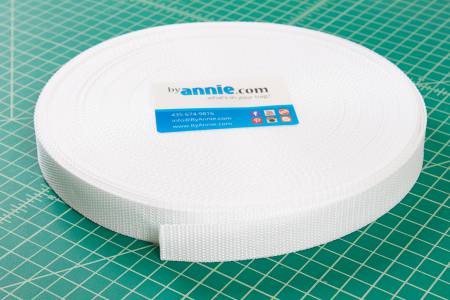 Strapping 1" - White - By Annie