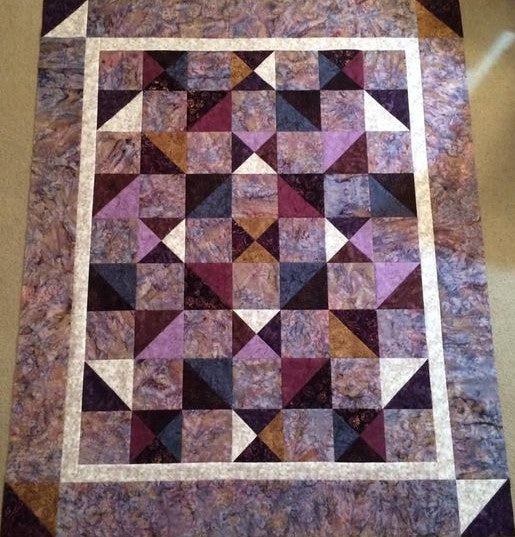 Triangle Tango Quilt Pattern - Quilts From the Country @ Quilt & Sew