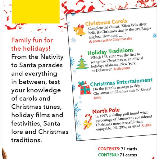 Christmas Trivia Card Game