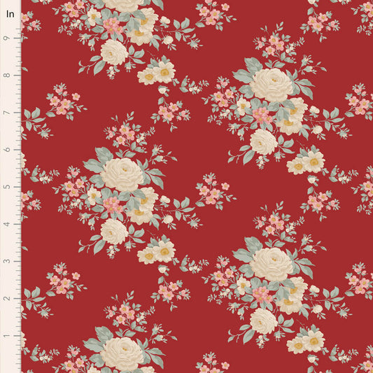 Carol Burgundy - Merry Little Christmas - Tilda
100% Cotton
43/44"