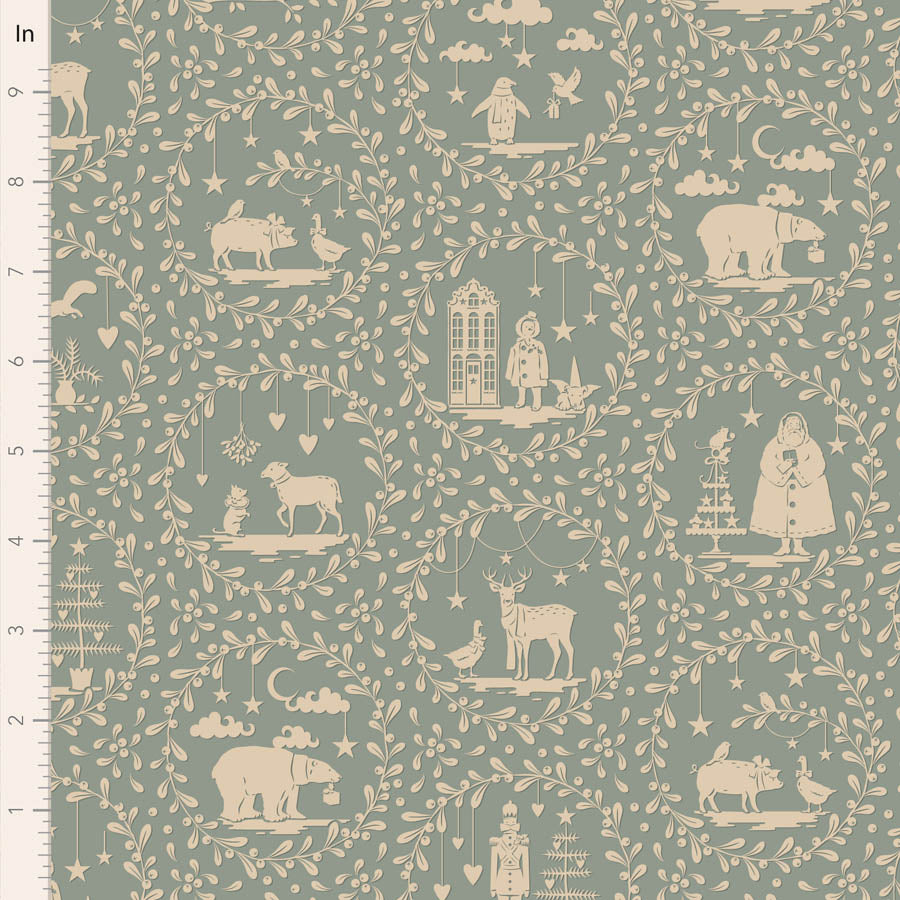 Paperscenes Duckegg- Merry Little Christmas - Tilda
100% Cotton
43/44"