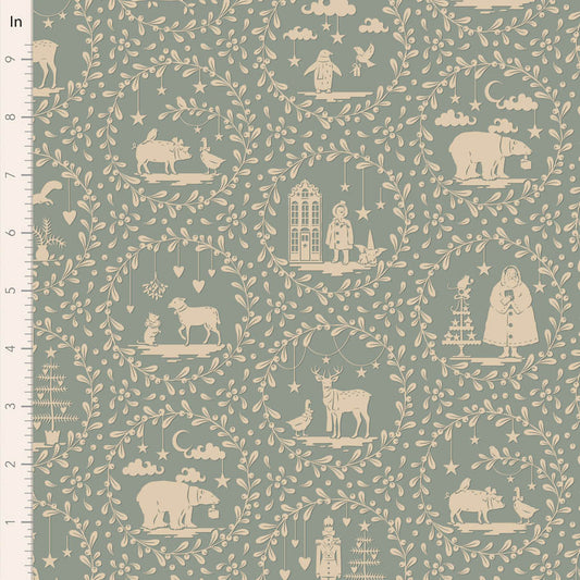 Paperscenes Duckegg- Merry Little Christmas - Tilda
100% Cotton
43/44"